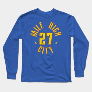 Jamal Murray 27 - Denver Nuggets Long Sleeve T-Shirt